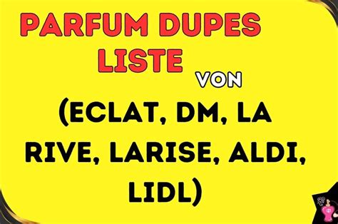 Eclat Liste 2024: Vollständig Parfum Dupes 